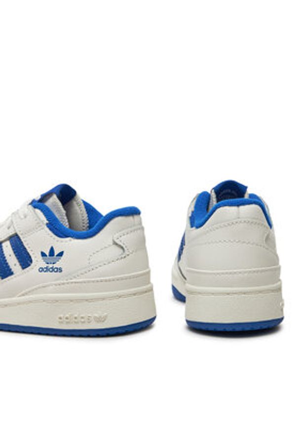 Adidas - adidas Sneakersy Forum Low CL C IH7922 Biały. Kolor: biały. Materiał: skóra