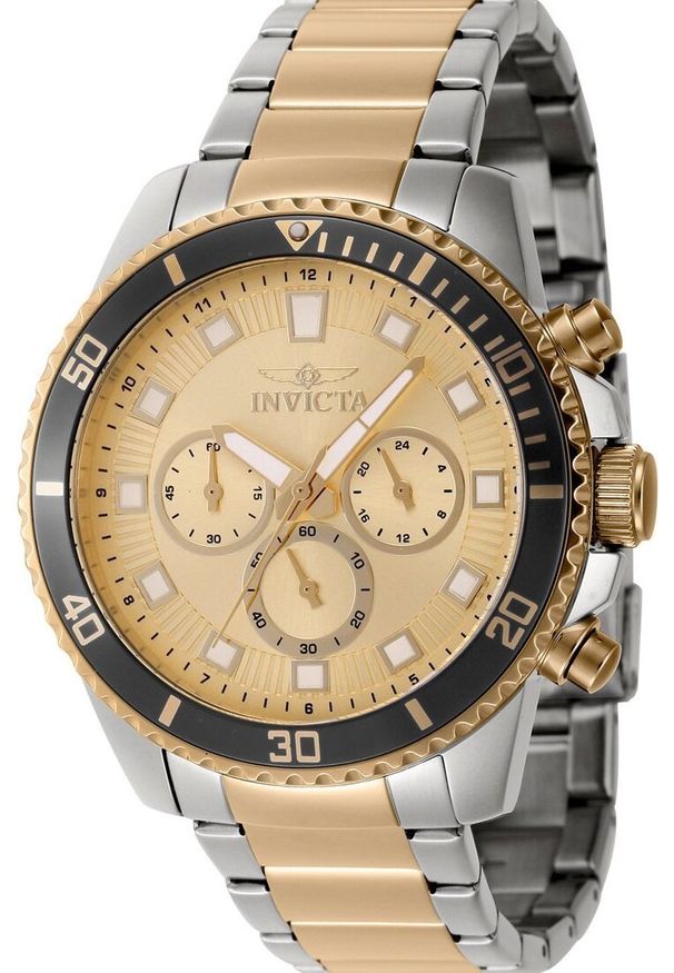 Zegarek Invicta Zegarek marki Invicta model 4606 kolor Zółty. Akcesoria męski. Sezon: Cały rok NoSize