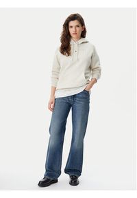 Tommy Jeans Bluza Tonal Linear DW0DW20304 Beżowy Regular Fit. Kolor: beżowy. Materiał: bawełna