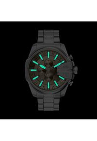 Diesel Zegarek Mega Chief Slim DZ4702 Srebrny. Kolor: srebrny #3