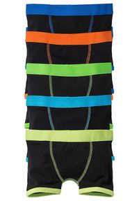 bonprix - Bokserki z miękką bawełną (5 par). Kolor: czarny. Materiał: bawełna #1