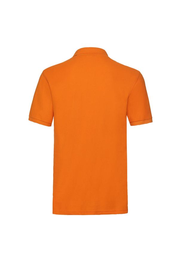 FRUIT OF THE LOOM - Koszulka Polo Premium Unisex Dla Dorosłych. Typ kołnierza: polo. Kolor: żółty, pomarańczowy, wielokolorowy