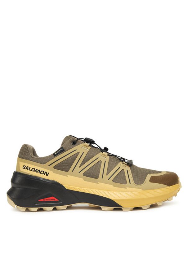 salomon - Salomon Buty do biegania Speedcross Peak Gore-Tex L47853100 Brązowy. Kolor: brązowy. Materiał: materiał. Technologia: Gore-Tex. Model: Salomon Speedcross