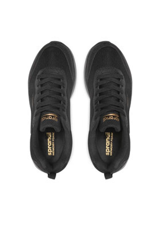 Sprandi Sneakersy WP40-200820W Czarny. Kolor: czarny. Materiał: materiał