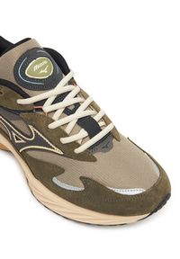 Mizuno Sneakersy Wave Rider ß D1GA3309 Brązowy. Kolor: brązowy. Materiał: skóra. Model: Mizuno Wave #5