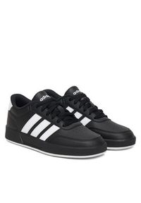 Adidas - adidas Sneakersy Breaknet 3.0 JR8447 Czarny. Kolor: czarny. Materiał: skóra #8
