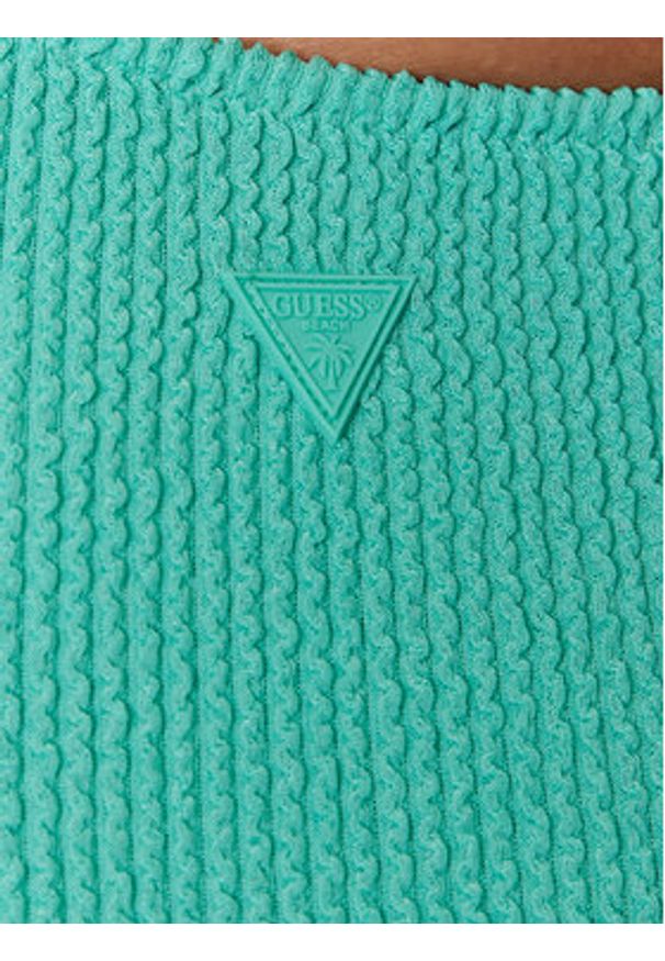 Guess Strój kąpielowy E3GJ37 MC03P Zielony. Kolor: zielony. Materiał: syntetyk