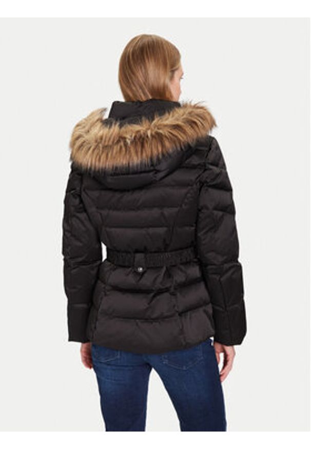 Guess Kurtka puchowa W5BL31 W2802 Czarny Regular Fit. Kolor: czarny. Materiał: syntetyk