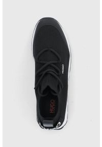 Hugo Buty Icelin kolor czarny na płaskiej podeszwie. Nosek buta: okrągły. Zapięcie: sznurówki. Kolor: czarny. Materiał: włókno, guma. Obcas: na płaskiej podeszwie #5