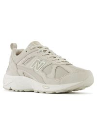 Buty unisex New Balance CM878JS1 – beżowe. Kolor: beżowy. Materiał: zamsz, guma. Szerokość cholewki: normalna #2