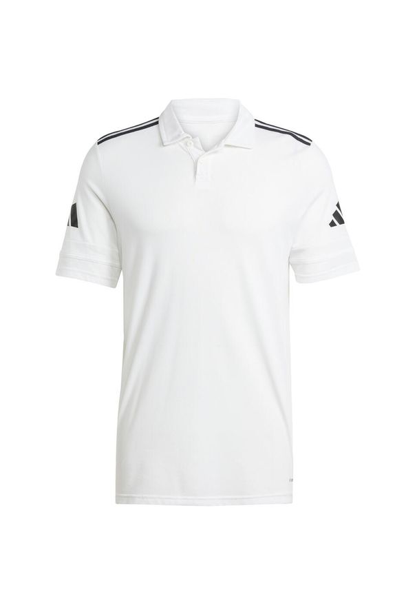 Adidas - Koszulka męska adidas Squadra 25 Polo. Typ kołnierza: polo. Kolor: biały, wielokolorowy, czarny