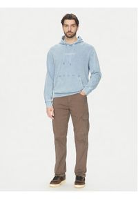 Guess Jeans Bluza M5GQ23 KCTJ1 Błękitny Regular Fit. Kolor: niebieski. Materiał: bawełna #2