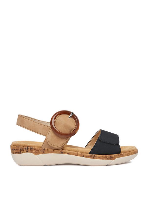 Remonte Sandały CEO-R6853-60 Beżowy. Kolor: beżowy. Materiał: skóra, syntetyk