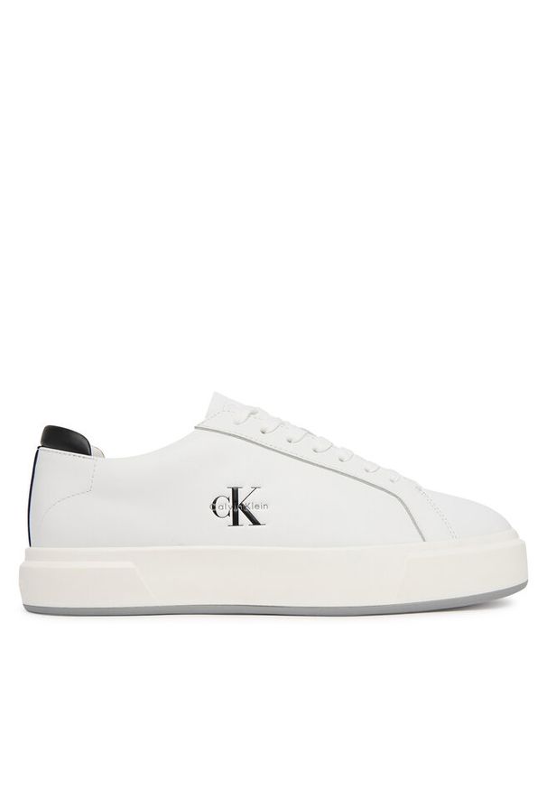 Sneakersy Calvin Klein. Kolor: biały