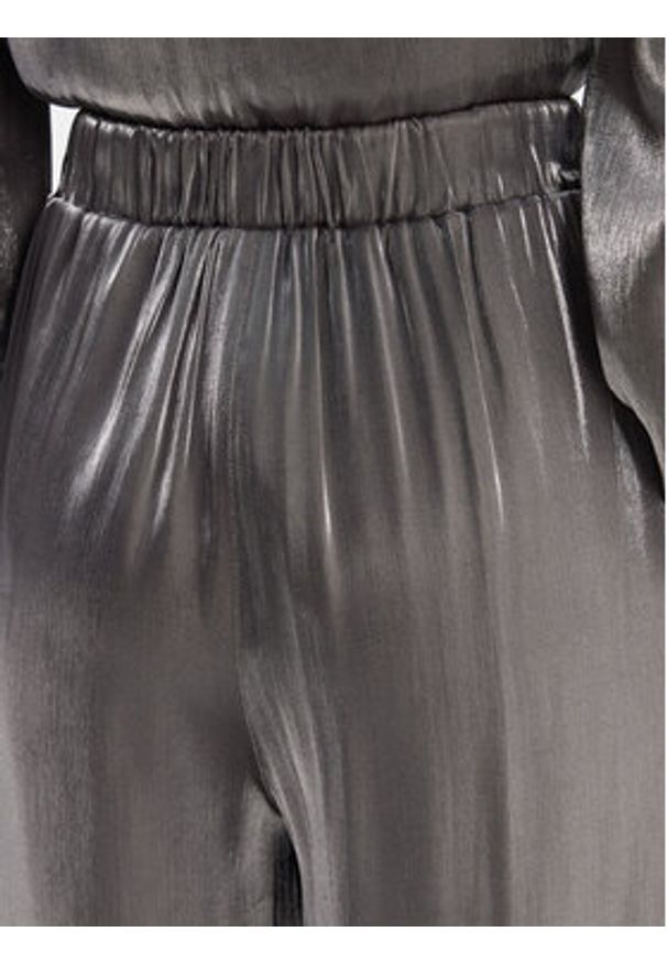 Liu Jo Sport Spodnie materiałowe TA6005 T322A Szary Relaxed Fit. Kolor: szary. Materiał: wiskoza. Styl: sportowy