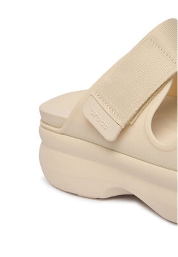 Crocs Klapki Soho Two Strap Sandal 212861 Beżowy. Kolor: beżowy
