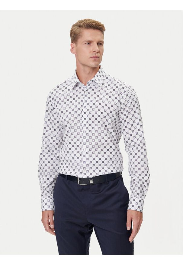JOOP! Koszula 17 JSH-63Pierce 30047175 Écru Slim Fit. Materiał: bawełna