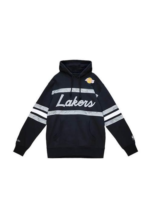 Bluza sportowa męska Mitchell & Ness Los Angeles Lakers. Typ kołnierza: kaptur. Kolor: wielokolorowy