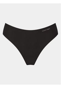 Calvin Klein Underwear Stringi 000QD5103E Czarny. Kolor: czarny. Materiał: bawełna #5