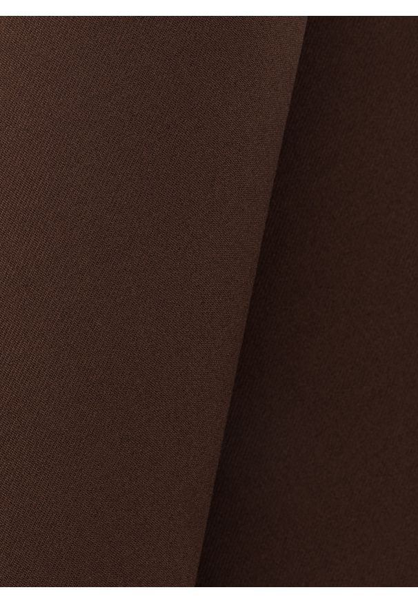 Pako Lorente - PAKO LORENTE – Brązowa poszetka męska. Kolor: brązowy. Materiał: wiskoza, elastan, poliester. Wzór: gładki