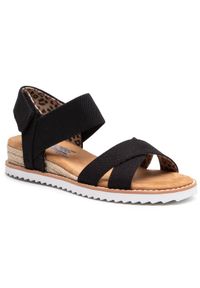skechers - Skechers Espadryle Secret Picnic 33386/Blk Czarny. Kolor: czarny. Materiał: materiał
