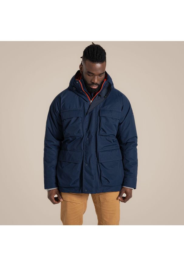 CRAGHOPPERS - Kurtka wodoodporna Craghoppers Breckon. Kolor: niebieski