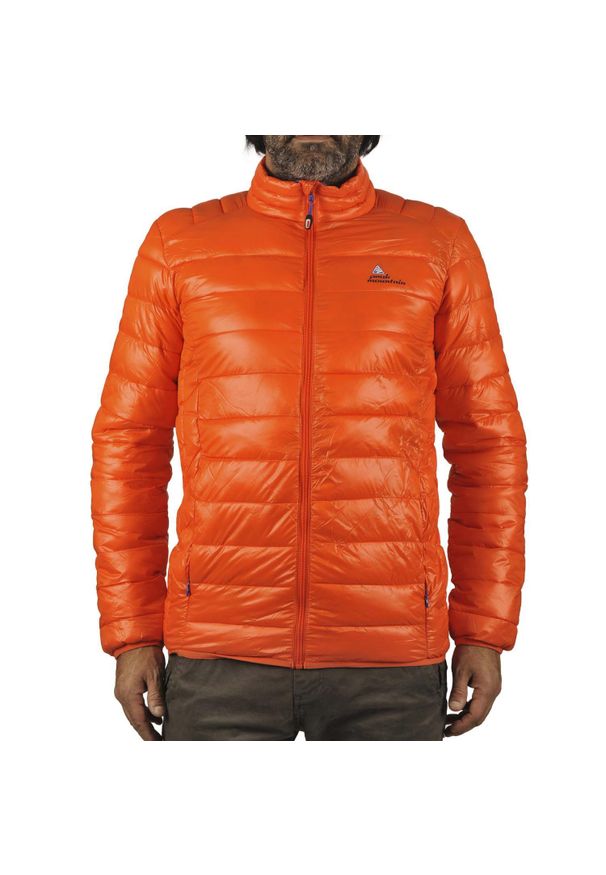 PEAK MOUNTAIN - Puchówka Peak Mountain Ceking. Kolor: pomarańczowy. Materiał: puch. Sezon: zima. Sport: turystyka piesza