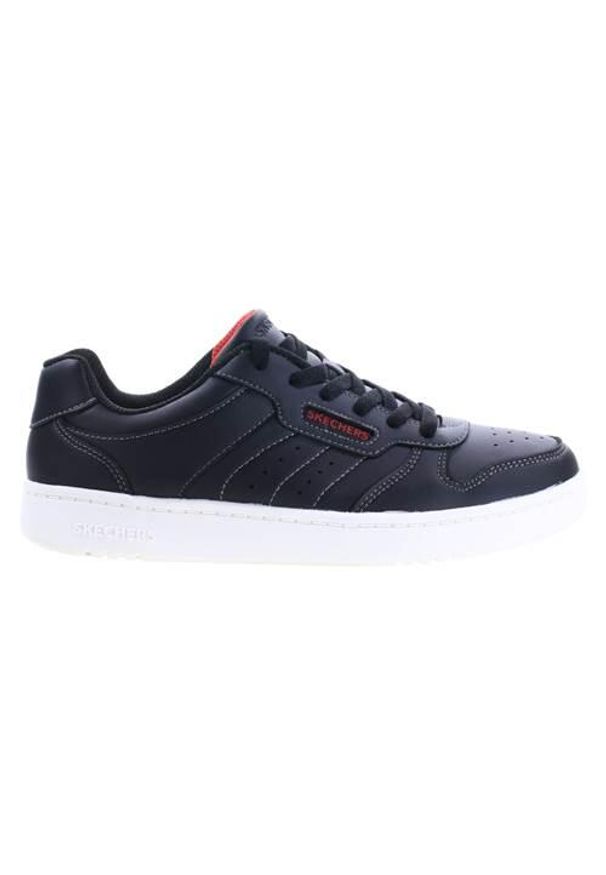 skechers - Buty do chodzenia dla dzieci Skechers Quick Street Vorto. Kolor: czarny. Materiał: syntetyk, materiał. Szerokość cholewki: normalna. Model: Skechers Sport. Sport: turystyka piesza