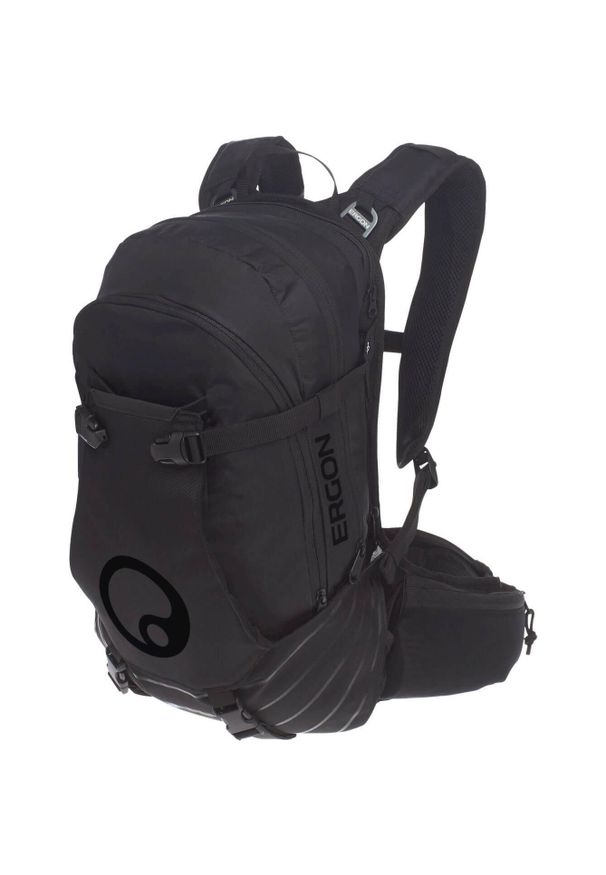 ERGON - Plecak Ba2 E Protect. Kolor: czarny. Materiał: materiał