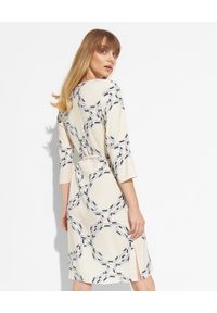 HERZEN'S ANGELENGEHEIT - Kremowa sukienka z jedwabiu. Kolor: beżowy. Materiał: jedwab. Wzór: aplikacja. Długość: mini #2