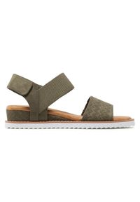 skechers - Sandały Skechers. Kolor: zielony