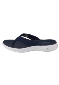 skechers - Japonki damskie, On The Go 600 Sunny. Kolor: niebieski