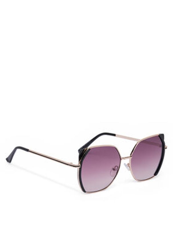 Jenny - JENNY Okulary przeciwsłoneczne 4WF-022-SS25 Czarny. Kolor: czarny