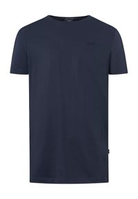 JOOP! T-Shirt Cosmo 30041079 Granatowy Modern Fit. Kolor: niebieski. Materiał: bawełna