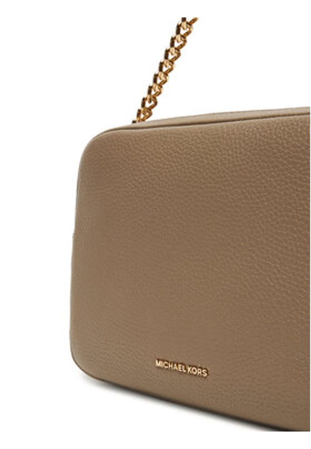 MICHAEL Michael Kors Torebka Bryant 32S5GYTC5L Beżowy. Kolor: beżowy. Materiał: skórzane