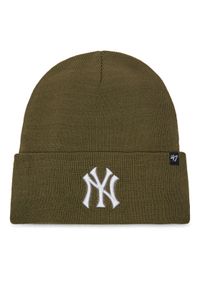 47 Brand Czapka MLB New York Yankees Haymaker '47 B-HYMKR17ACE Beżowy. Kolor: beżowy. Materiał: akryl, materiał