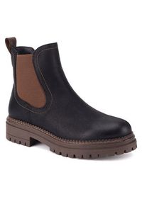 Clara Barson Botki WS5195-26 Czarny. Kolor: czarny. Materiał: materiał #4
