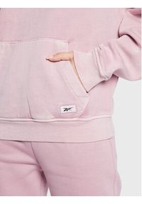 Reebok Bluza Natural Dye HK4945 Różowy Loose Fit. Kolor: różowy. Materiał: bawełna