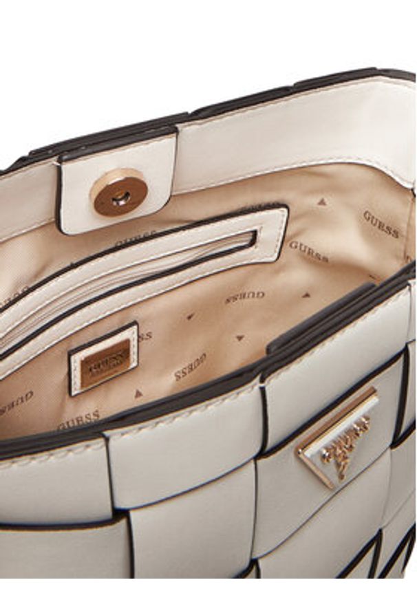 Guess Torebka Maylee HWWG96 61030 Biały. Kolor: biały. Materiał: skórzane