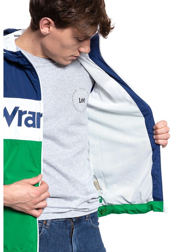 Wrangler - KURTKA WRANGLER WALLY WINDBREAKER BLUE DEPTHS W4707V9JY 112128992