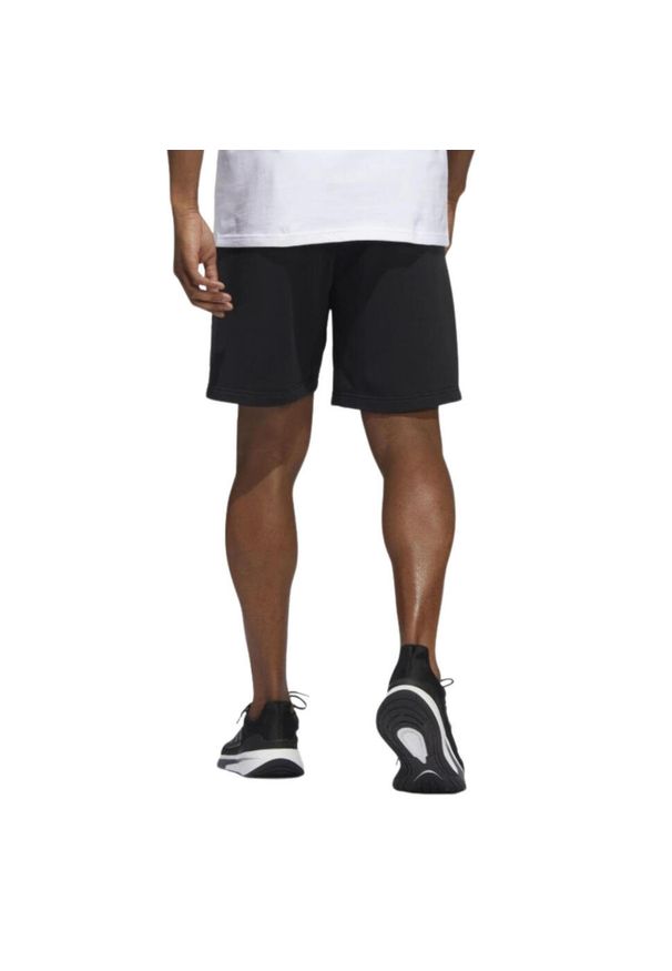 Spodenki męskie Adidas Art Of Sport bawełniane czarne. Kolor: czarny. Materiał: bawełna, poliester