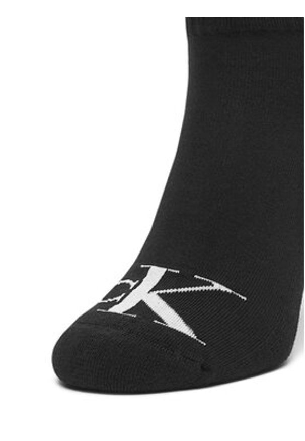 Calvin Klein Skarpety krótkie 701228807 Czarny. Kolor: czarny. Materiał: bawełna
