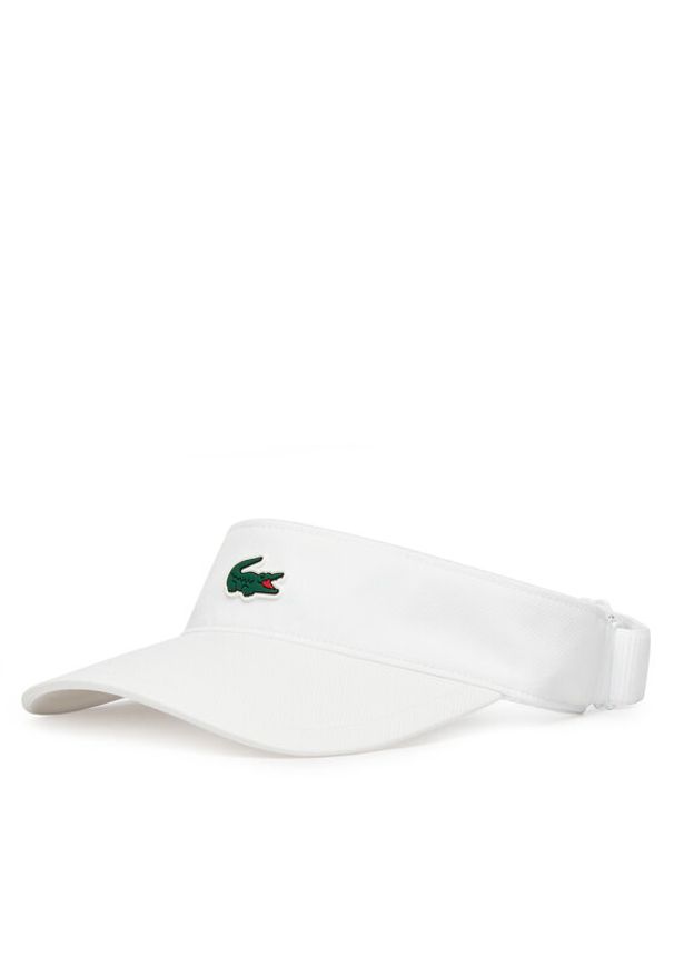 Lacoste Daszek RK8727 Biały. Kolor: biały. Materiał: poliester