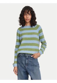 Weekend Max Mara Sweter Ghiacci 2625366211 Niebieski Regular Fit. Kolor: niebieski. Materiał: wełna #1