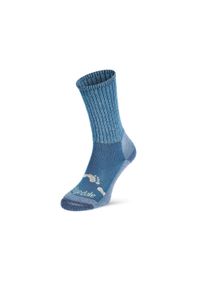 BRIDGEDALE - Skarpety Bridgedale Hike All Season Junior Merino Comfort Boot - storm/blue. Kolor: niebieski. Sport: turystyka piesza #1