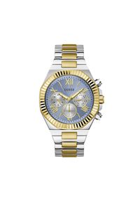 Guess Zegarek Equity GW0703G3 Srebrny. Kolor: srebrny