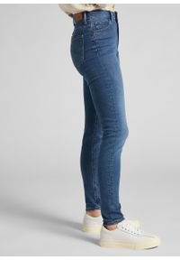 Lee - LEE SCARLETT HIGH DAMSKIE SPODNIE JEANSOWE JEANSY MID COPAN L626DUIW 112114163