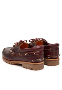 Timberland Mokasyny Authentics Boat 3 Eye Classic TB0500096481 Brązowy. Kolor: brązowy. Materiał: skóra #4
