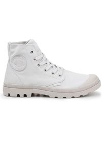 Buty do chodzenia unisex Palladium Pampa HI Mono U Moonstruck. Wysokość cholewki: za kostkę. Zapięcie: sznurówki. Kolor: szary. Materiał: guma, materiał, syntetyk. Szerokość cholewki: normalna. Sport: turystyka piesza