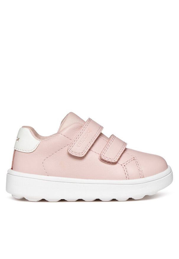 Sneakersy Geox. Kolor: różowy